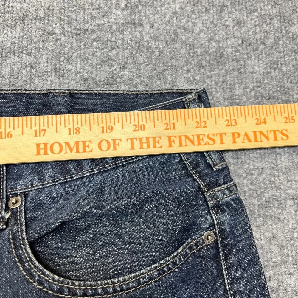 Levi's 569 Loose Straight‎ Jeans Men's Blue Denim High Rise Zip Fly - 43X32